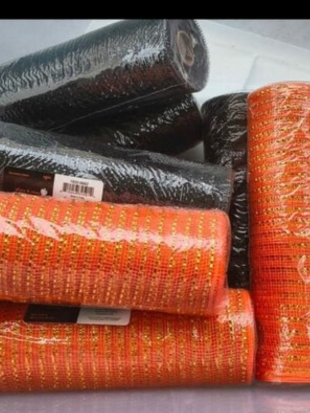Place & Time Decorative Mesh (Black only) New Set of 6